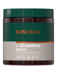 L-Glutamina Polvo 200 g Bonusan Aminoácido | EKIEKO