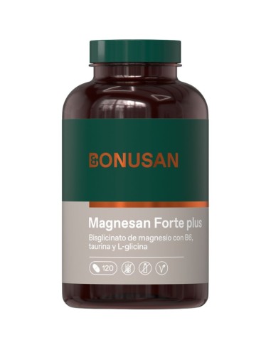 Magnesan Forte Plus Bonusan 60 comprimidos Magnesio bisglicinato | EKIEKO