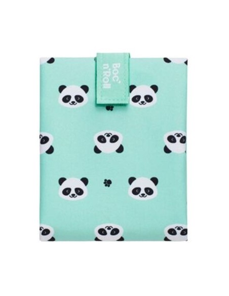 Reusable Sandwich Holder Tiles Green Roll'eat : EKIEKO