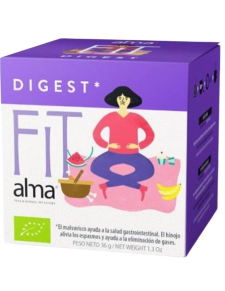 Organic Digest Fit Infusion 12 sachets | Alma